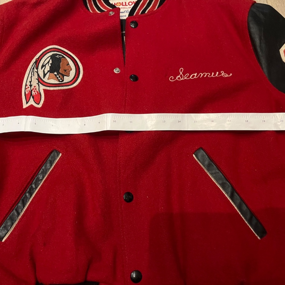 wool and leather jacket - Picture 9 of 11